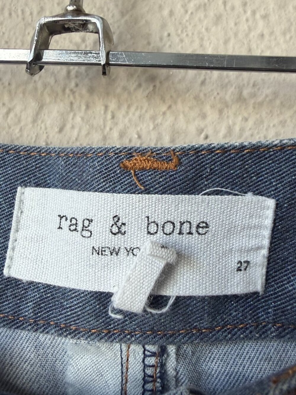 Rag & Bone Miramar Viral Wide Leg Faux Jeans Size 27 - Picture 4 of 5